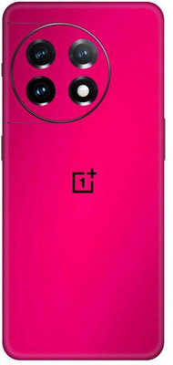 Vcare GadGets One Plus 11 5G With Logo Mobile Skin(Pink)