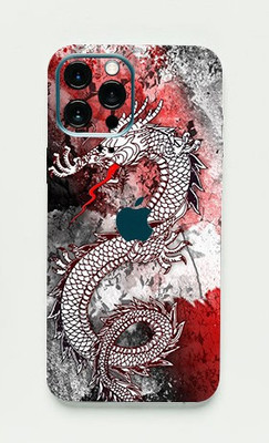 AsSkin APPLE iPhone 13 Pro Max, iPhone 13 pro max Mobile Skin(Ultra Super White Dragon With High Matte Finish.)