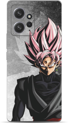 VYBE The Smart Choice Redmi Note 12 Goku Mobile Skin Mobile Skin(Tea rose (Red) 29)