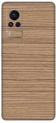 Vcare GadGets Vivo X60 Pro Mobile Skin(Teak Wood)