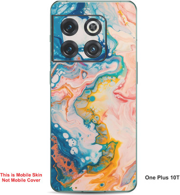VYBE The Smart Choice One Plus 10T Abstract Embossed Mobile Skin(Dust Storm A10)