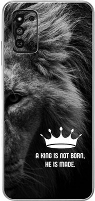 FCS Samsung Galaxy F52 5G Printed Back skin Mobile Skin(Lion Skin)