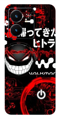 Pochanki Vivo Y22 Mobile Skin(Ultra Super Smilling Graffiti Skin With Matte Finish.)