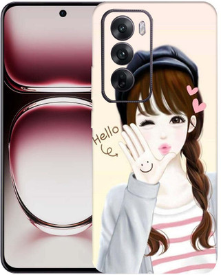 OggyBaba Oppo Reno 12 pro 5g Mobile Skin(Cute-Girl)