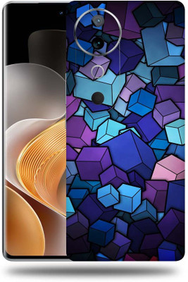 Mclaxa VIVO V40 Mobile Skin(Cubes Vector)