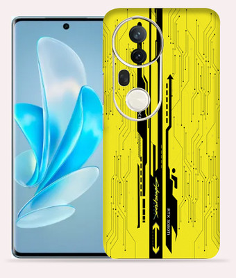 OggyBaba OggyBaba Vivo T4 Ultra Mobile Skin(Yellow CyberPunk)