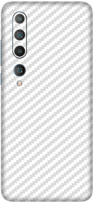 ARAYLE Mi 10 (5G) Mobile Skin(Transparent 3D Carbon Fiber Edge To Ege)