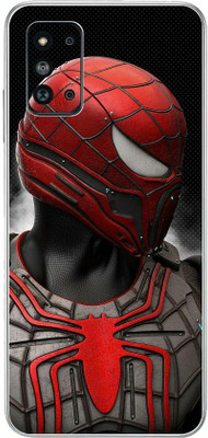 FCS Samsung Galaxy F52 5G Printed Back skin Mobile Skin(Spider Man Skin)