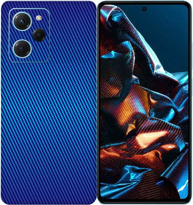 SkinoMania POCO X5 Pro 5G Mobile Skin(Blue CF)