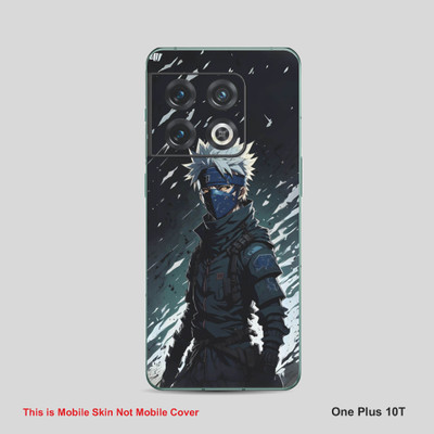 VYBE The Smart Choice One Plus 10T Kakashi Mobile Skin Mobile Skin(Camouflage Black B19)