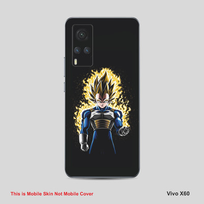 VYBE The Smart Choice Vivo 60X Vegeta Mobile Skin Mobile Skin(Sunglow Yellow 12)