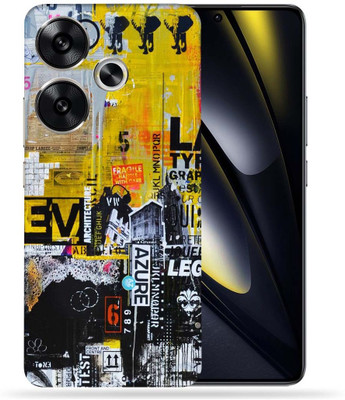 OggyBaba OggyBaba Poco F6 5g Mobile Skin(Abstract Azure)