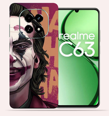 OggyBaba Realme C63 5g Mobile Skin(Half Joker)