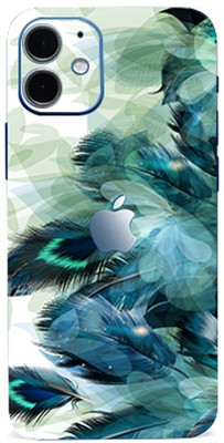 AsSkin Apple iPhone 12 Mini Mobile Skin(Shining Pankh Skin With High Matte Finish)