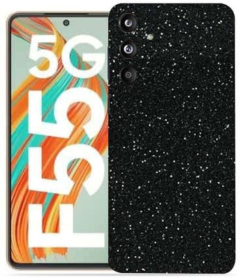 OggyBaba Samsung Galaxy F55 5g Mobile Skin(Black Gliter)