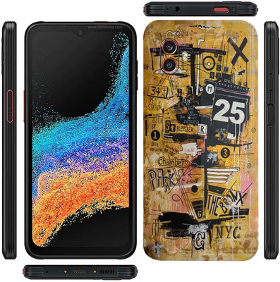 AsSkin Samsung XCover 6Pro Mobile Skin(Multicolor Graffiti Skin With High Matte Finish)