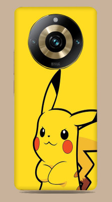 SkinoMania Realme 11 Pro Plus 5G Mobile Skin(Cute-Pikachu Multicolor Mobile Skin)