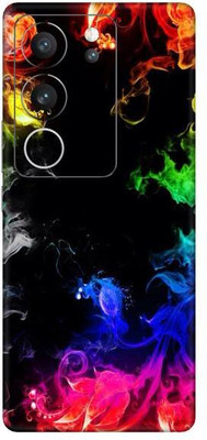 Vcare GadGets Dark Abstract Colourful Vivo V29 5G Mobile Skin(Multicolor)