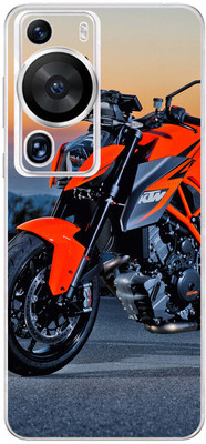 FCS Huawei P60 Pro Printed Back skin Mobile Skin(Red Magic Texture)