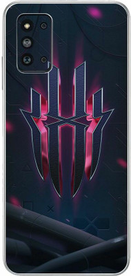 FCS Samsung Galaxy F52 5G Printed Back skin Mobile Skin(Nubia Red Texture Skin)