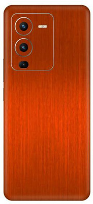 Vcare GadGets V25 Pro Mobile Skin(Orange Brushed)