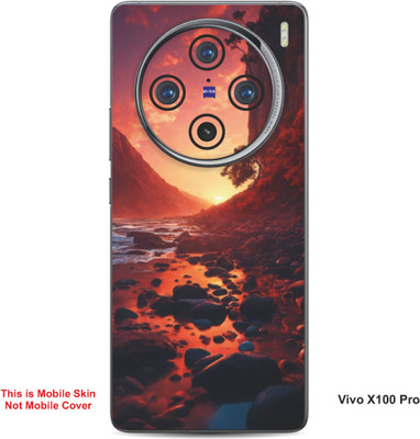 VYBE The Smart Choice Vivo X100 Pro Naturel Mobile Skin(Pale Salmon 19)