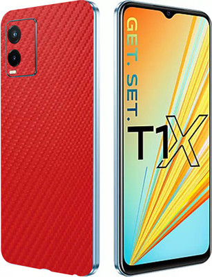 LAMHA Vivo T1X 5G, vivo t1x 5g Mobile Skin(Red)