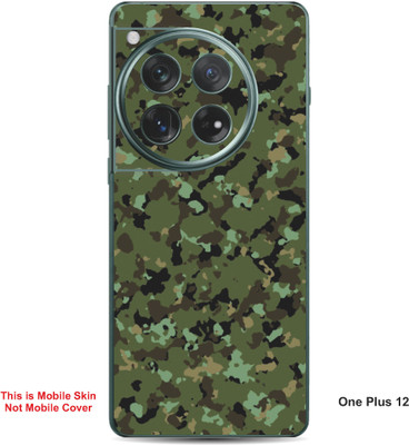 VYBE The Smart Choice One Plus 12 Camouflage Embossed Mobile Skin(Pickled Bluewood A13)