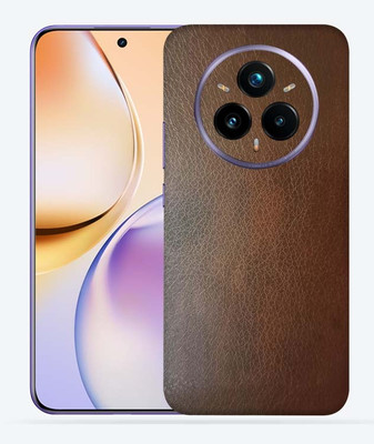 OggyBaba OggyBaba Realme 14 pro plus Mobile Skin(Brown-Leather)