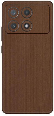 Vcare GadGets Brushed Copper Poco X6 Pro 5G Mobile Skin(Copper)