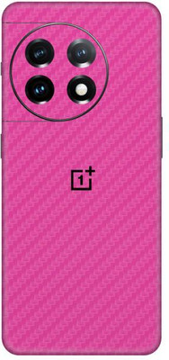 Vcare GadGets One Plus 11 5G With Logo Mobile Skin(Pink)