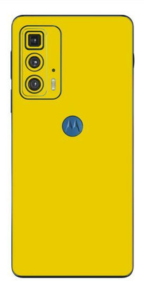 Vcare GadGets Moto Edge 20 Pro Mobile Skin(Yellow)