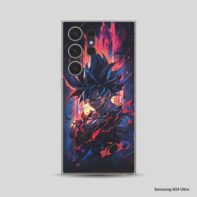 VYBE The Smart Choice Samsung S24 Ultra Goku Mobile Skin Mobile Skin(Deep Rose 22)