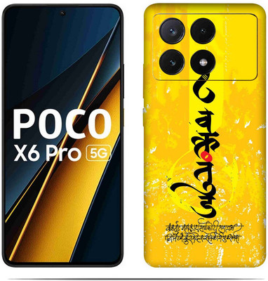 AsSkin Poco X6 Pro 5G., Mobile Skin(Ultra Super Multicolor Skin With HiighQuality Matte Finish.)