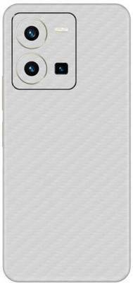 Vcare GadGets Y35 2022 Mobile Skin(Fiber Carbon White)