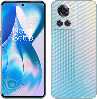 candeal mart OnePlus 10R Back skin sticker / Vinyl wrap / Protective film Mobile Skin(Transparent , carbon fiber 3D)