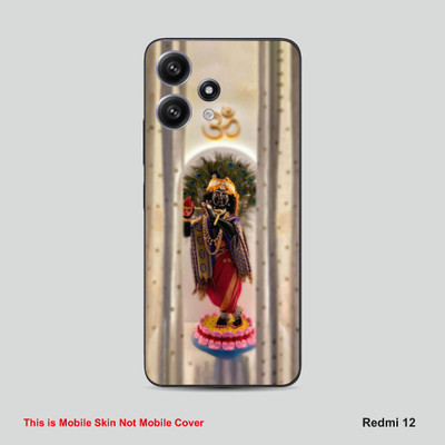 VYBE The Smart Choice Redmi 12 Krishna Embossed Mobile Skin(Multicolor626)