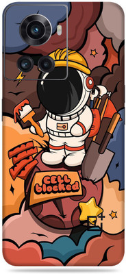 SkinoMania Oneplus 10R-5G Mobile Skin(Multicolor Cell Blocked)