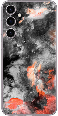 FCS Samsung Galaxy A54 5G Printed Back skin Mobile Skin(White Smoke)