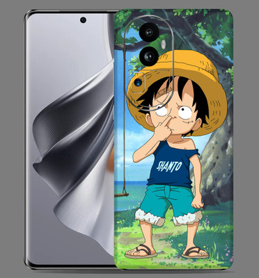 SkinoMania OPPO RENO 10 PRO PLUS 5G Mobile Skin(KID-LUFFY-BY-SHANTO Multicolor Mobile skin)