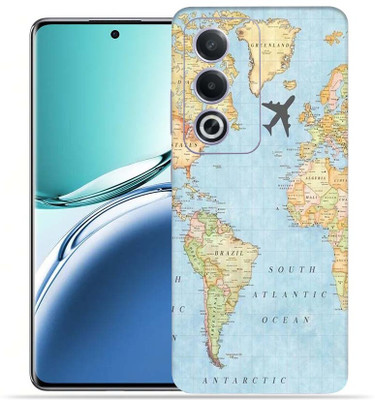 OggyBaba Oppo A3 pro 5g Mobile Skin(Word Map)