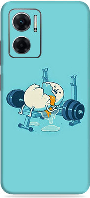 SkinoMania Redmi 11 Prime(5G) Mobile Skin(Multicolor Funny Egg)