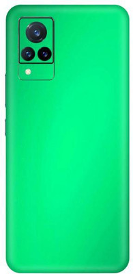 Vcare GadGets Metallic Light Green Shining vivo V21 5G Mobile Skin(Metallic Light Green Shining)