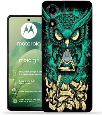OggyBaba Moto G04 Mobile Skin(Angry Owl)