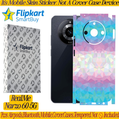 Flipkart SmartBuy realme narzo 60 5g skin(back+side+camera)favourt_lyt_1 Mobile Skin(Multicolor)