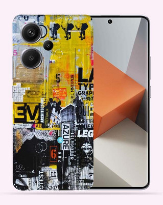WeCre8 Skin's WeCre8 Skin's Redmi Note 13 Pro+ 5G Mobile Skin(Abstract Azure)