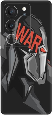Vcare GadGets Red and Black 1 Vivo V29 5G Mobile Skin(Multicolor)