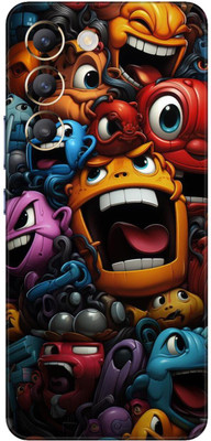 SKINADDA VIVO Y200E 5G Premium Vinyl Mobile Skin(Multicolor)