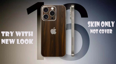 TJ CREATION Apple iPhone 16 Pro Mobile Skin(coffee)