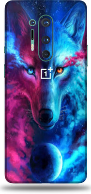 AsSkin Oneplus 8Pro Mobile Skin(Powefull wolf Skin With Glossy Matte Finish.)